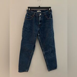 Levi's Dark Blue Straight Jeans